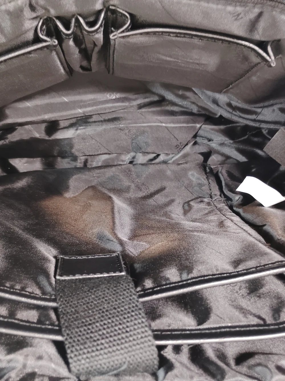 Kenneth Cole Reaction  Grey Canvas & Leather Messenger/Laptops/ Crossbody Bag
